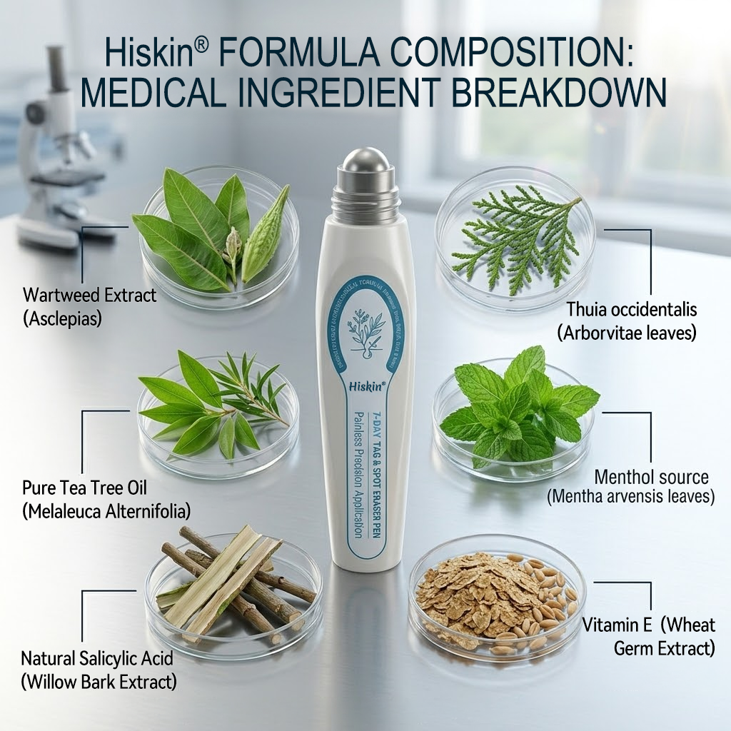 Hiskin® 7-𝐷𝑎𝑦 𝗧𝐚𝐠 & 𝗦𝗽𝐨𝐭 𝐄𝐫𝒂𝒔𝒆𝒓(Zero Pain, Zero 𝐒𝐜𝐚𝒓𝒔 Rollerball)